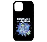 Frog Astronaut Sometimes I Just Be Farting Funny Space Meme Case for iPhone 12/12 Pro