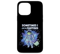 Frog Astronaut Sometimes I Just Be Farting Funny Space Meme Case for iPhone 13 Pro Max