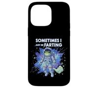 Frog Astronaut Sometimes I Just Be Farting Funny Space Meme Case for iPhone 14 Pro Max