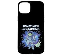 Frog Astronaut Sometimes I Just Be Farting Funny Space Meme Case for iPhone 15 Plus
