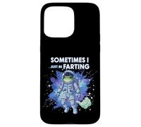 Frog Astronaut Sometimes I Just Be Farting Funny Space Meme Case for iPhone 15 Pro Max