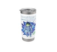 Frog Astronaut Sometimes I Just Be Farting Funny Space Meme Stainless Steel Insulated Tumbler