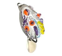 Frog Bait, Lifelike Soft Bait, Bait without Hooks for Water - Man Bulls Outdoor Water and Saltwater River Lake Fish Cat Pike