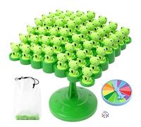 Frog Balance Game, Animal Stacking Toy, Two Player Challenge, Educational Toy for Hand Eye Coordination Patience Building Boys Girls Kids Age 3 Plus Family Interactive Learning Play 17x14cm