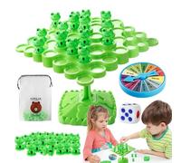 Frog Balance Game, Frog Balance Tree | Creative Frog Balance Toy for Desk - Parent-Child Interactive Games for Home, Kindergarten, Indoor, Outdoor