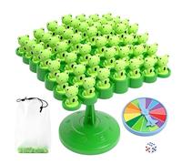 Frog Balance Tree Game - Interactive Skill Challenge, 6.69 Inches Balance Toy with Precision Weight, Distribution Stability Based, Design, Learning Kit for Developing Hand Eye Patience Focus