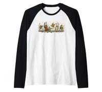 Frog Band, Jazz, Frog Lovers Raglan Baseball Tee