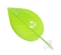 Frog Bath , Leaf Shaped Climbing Deck | Leaf Shaped Decoration With Suction Cups For Aquarium Terrarium Accessories For Dwarf Frogs Turtles Toads