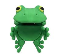 Frog Beverage Cap - Can Lid Protector for Outdoor Drink Safety | 3D Printed PLA, Lock, Anti Dust Guard, Spill Stopper Design, Portable Drink Cover, Reusable Can Topper, Size 8x6cm
