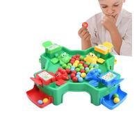 Frog Board Game - Nursery Toy - Motor Skills Toy | Hungry Frog Interactive Reflex Board Game, Fast Rhythm Catching Game for Kids,