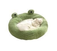 Frog Cat Bed, Calming Dog Bed, Waterproof Cat Bed For Indoor Cats, Washable, Non-Slip, Frog Eyes Design, Rabbit Cat For Cats Small Dogs