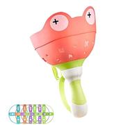 Frog Catch Game,Outdoor Toys for Kids Ages 3-7,Flying Disc Launcher Toy,Manual Capture Catching Game,Toddler Chasing Toy,Outside Yard Activities Chasing Toys for Backyard Beach Family Games(Pink)