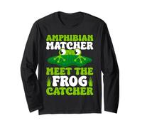 Frog Catcher Amphibian Matcher Meet The Frog Long Sleeve T-Shirt