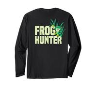 Frog Catcher Gigging Frog Catching Net Long Sleeve T-Shirt