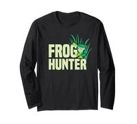 Frog Catcher Gigging Frog Catching Net Long Sleeve T-Shirt