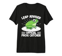 Frog Catcher Leap Adviser Frog Premium T-Shirt