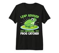 Frog Catcher Leap Adviser Frog Premium T-Shirt