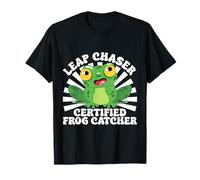 Frog Catcher Leap Chaser Certified Frog T-Shirt