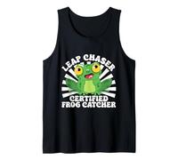 Frog Catcher Leap Chaser Certified Frog Tank Top