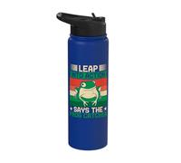 Frog Catcher Leap Into Action Frog Stainless Steel Insulated Water Bottle