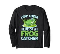 Frog Catcher Leap Lover Frog Long Sleeve T-Shirt