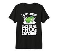 Frog Catcher Leap Lover Frog Premium T-Shirt