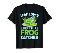 Frog Catcher Leap Lover Frog T-Shirt