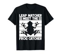 Frog Catcher Leap Matcher Meet The Catcher Frog T-Shirt