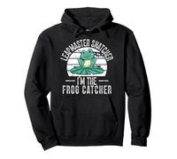 Frog Catcher Leapmaster Snatcher Frog Pullover Hoodie