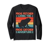 Frog Catcher Living The Adventure Frog Long Sleeve T-Shirt