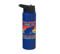 Frog Catcher Living The Adventure Frog Stainless Steel Insulated Water Bottle