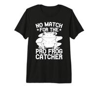 Frog Catcher No Match for The Frog Premium T-Shirt