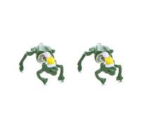 Frog Christmas Earrings for Women Men Unique 3D Frog Stuff Earrings Christmas Frog Earrings Accessories Christmas Party Holiday Accessories Jewelry, 1, Metal, No Gemstone