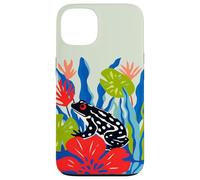 Frog Core Biology Is Fun Cottagecore Frogcore Colorful Funny Case for iPhone 13