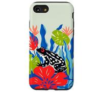 Frog Core Biology Is Fun Cottagecore Frogcore Colorful Funny Case for iPhone SE (2020) / 7/8