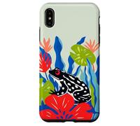 Frog Core Biology Is Fun Cottagecore Frogcore Colorful Funny Case for iPhone XS Max