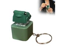 Frog Croaking Fidget Keychain Quacking Duck Keychains Fidget Toy Keyboard Quacking Button Stress Reliever Transparent Keyboard Buttons Fun & Portable Stress Relief Toy 1PC