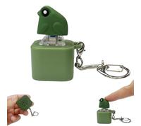 Frog Croaking Fidget Toy,Adults Keyboard Clicker ,Quacking Duck Stress Reliever with Colorful Lights,Stress Relief & Anxiety Buster for Adults ,Frog