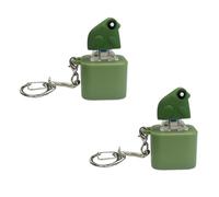 Frog Croaking Keychain, Rechargeable Button Keyboard Clicker Toy (2pcs)