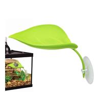 Frog Crucible Shelf - Leaf Landing with a Strong | Reptile Tank Habitat Decoration for Turtles, Tree Frogs, Geckos, Lizards and Pics