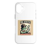 Frog Detective - Funny Meme Quote Office Frog - Italy Case for iPhone 16 Plus