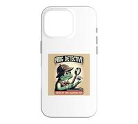 Frog Detective - Funny Meme Quote Office Frog - Italy Case for iPhone 16 Pro