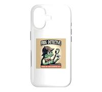 Frog Detective - Funny Meme Quote Office Frog - Italy Case for iPhone 17