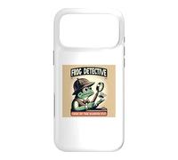 Frog Detective - Funny Meme Quote Office Frog - Italy Case for iPhone 17 Pro Max