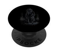 Frog Detective Noir Vintage PopSockets Adhesive PopGrip