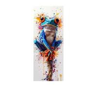 Frog Diamond Art Kits Adults, 5D DIY Diamond Painting Abstract Full Drill kits, Crystal Art Rhinestone Embroidery Cross Stitch Crafts Paint by Numbers 60 x 24 In for Autumn Decorations Room ZSDH-6005