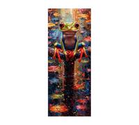 Frog Diamond Art Kits Adults, 5D DIY Diamond Painting Tree Full Drill kits, Crystal Art Rhinestone Embroidery Cross Stitch Crafts Paint by Numbers 100 x 40 In for Autumn Decorations Room ZSDH-6014