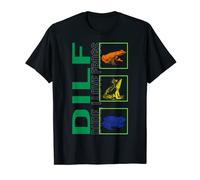 Frog DILF Dude I Love Frogs Mushroom Birthday Father's Day G T-Shirt