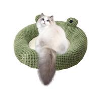 Frog Dog Bed, Frog Shaped Cat Bed, Pet Cushion for Large, Medium and Small Dogs, Waterproof Cat Bed for House Cats, Washable, Non-Slip, Frog Eye Design, Rabbit Cat for