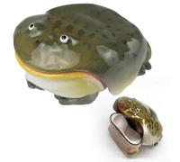 Frog Ear Headphone Case,Frog Wireless Earphone Case Cover,Cute Ugly Frogs Wireless Earphone Protector Cover for Air Pods, Soft Silicone Anti-Scratch Shockproof Toad Earbuds Cases (Airpods 3)